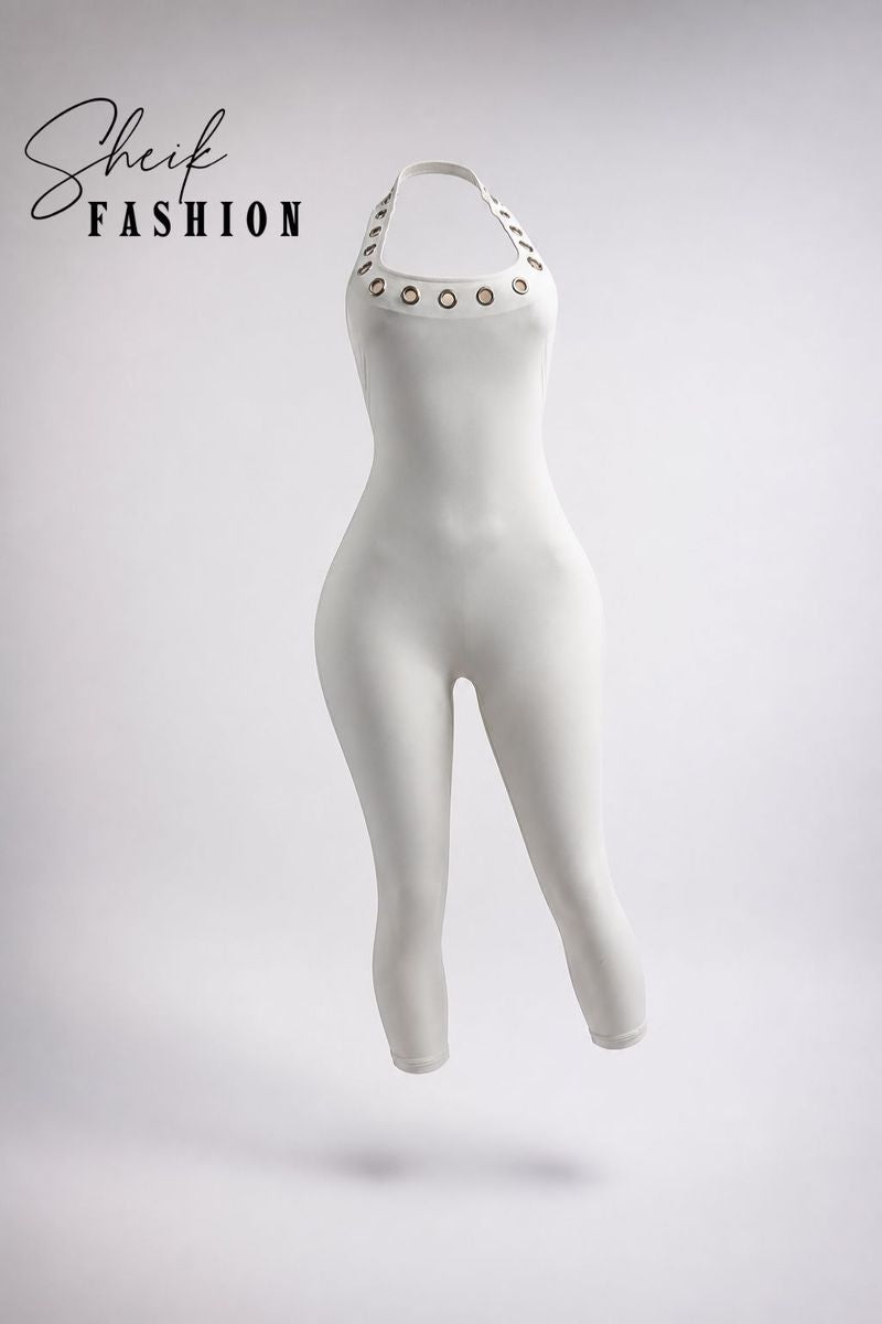 O-Ring Halter Jumpsuit