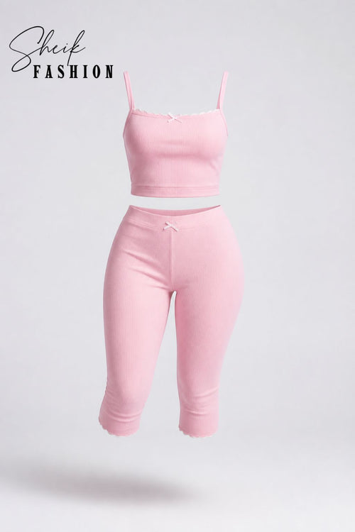 Casual Halter Set